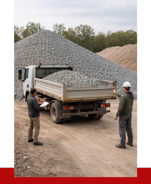 Купить гранитный щебень в Осинниках от 2870 руб. | ПРОНЕРУДСнн