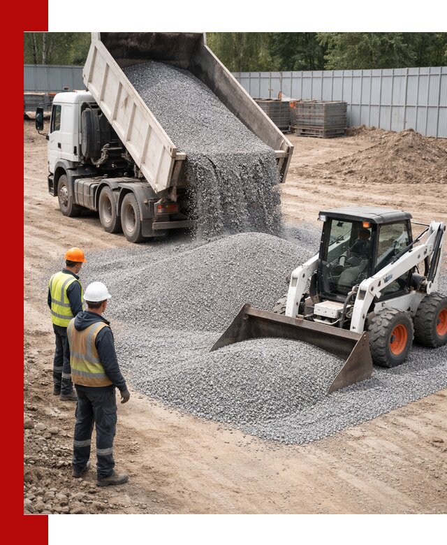 Доставка и продажа гранитного щебня фракции 0-5 в Осинниках