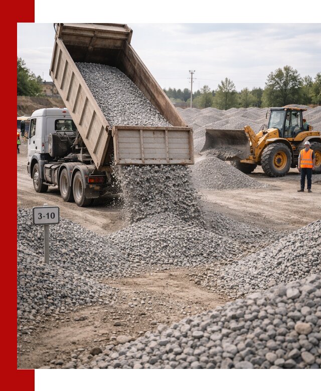 Гранитный щебень фракции 3–10: доставка и продажа в Осинниках