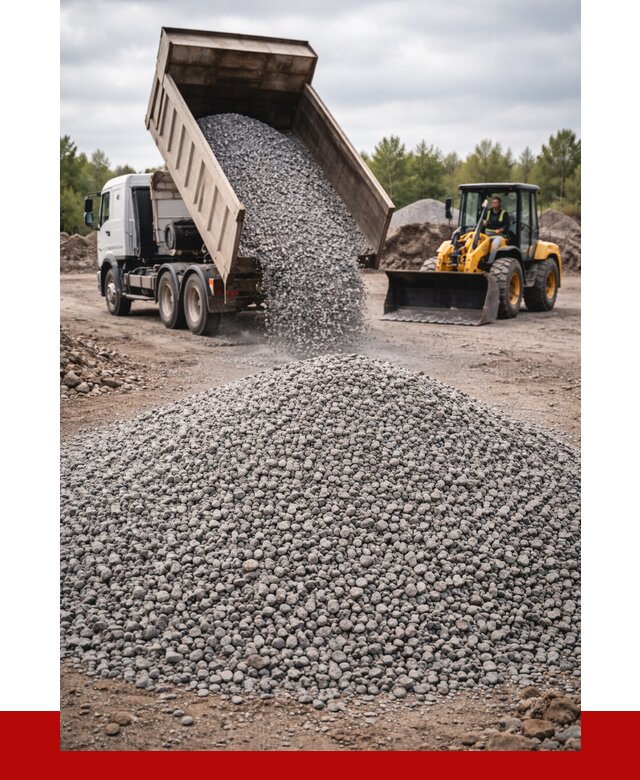 Гранитный щебень фракция 5-10 в Осинниках от 3280 | ПРОНЕРУДСнн