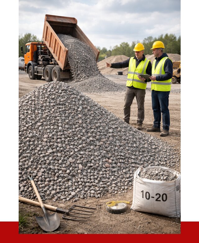Гранитный щебень фракция 10-20 в Осинниках от 4305 руб.|ПРОНЕРУДСнн
