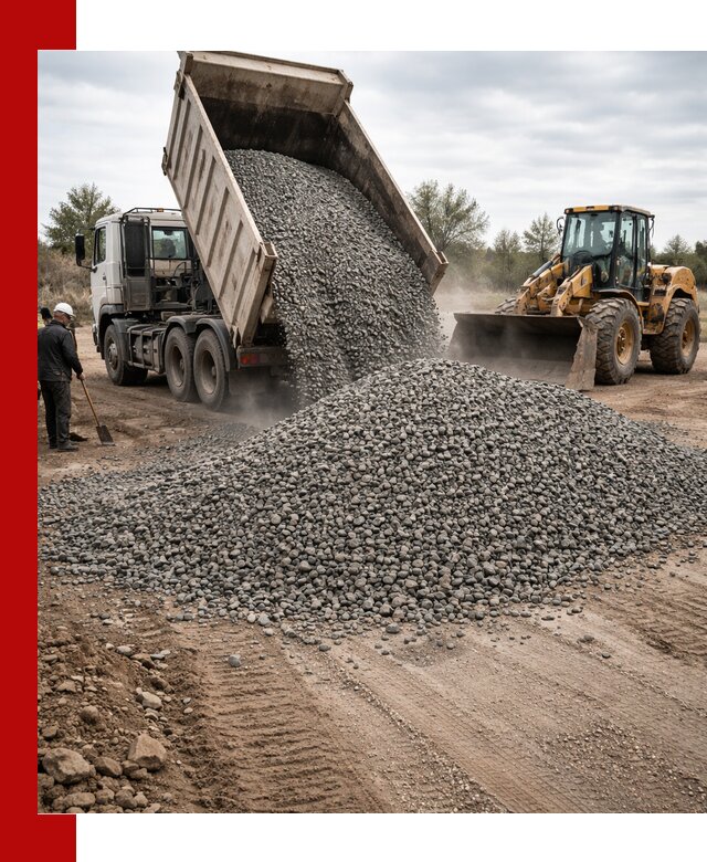 Гранитный щебень фракция 10-20 с доставкой в Осинниках
