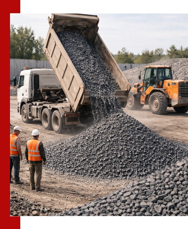 Доставка и продажа щебня габбро-диабаза в Осинниках
