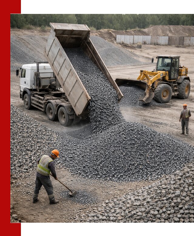 Щебень габбро-диабаз фр. 5-20 с доставкой в Осинниках