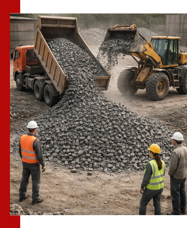 Щебень габбро-диабаз фракция 40–70 доставка в Осинниках