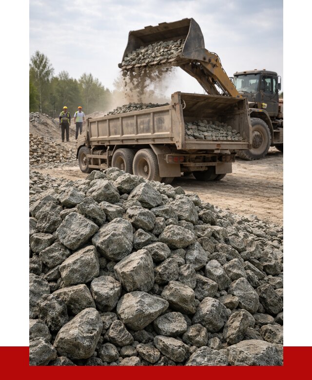 Щебень габбро диабаз фракция 70-150 в Осинниках от 2870 р.|ПРОНЕРУДСнн