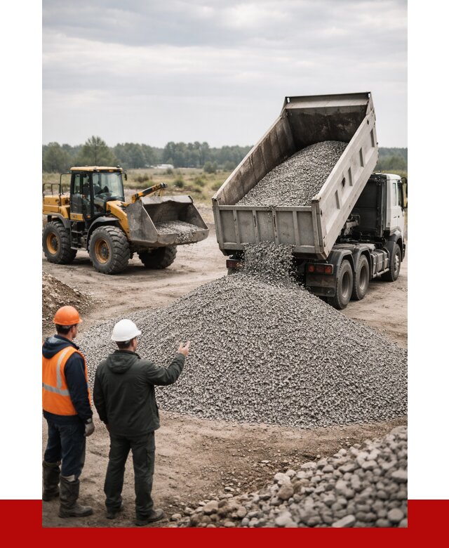 гравийный щебень фракция 3-10 в Осинниках от 3280 р. ПРОНЕРУДСнн