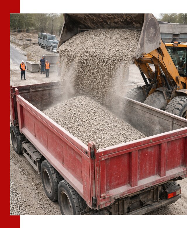 Купить известняковый щебень фракции 0-5 с доставкой в Осинниках