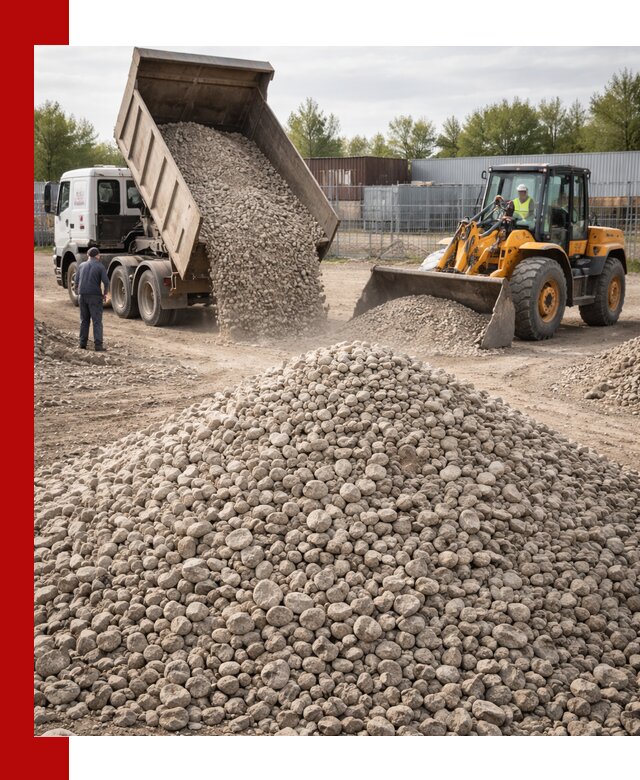 Доломитовый щебень фракции 20–41 с доставкой в Осинниках