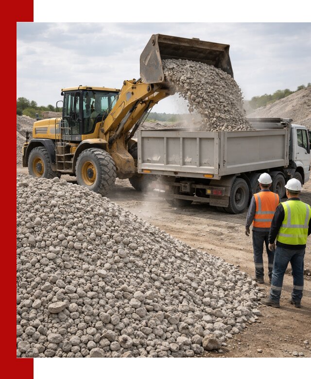 Доломитовый щебень фракция 40–71 доставка и продажа в Осинниках