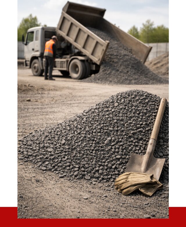 Шлаковый щебень фракция 5-20 в Осинниках от 1845 р. ПРОНЕРУДСнн