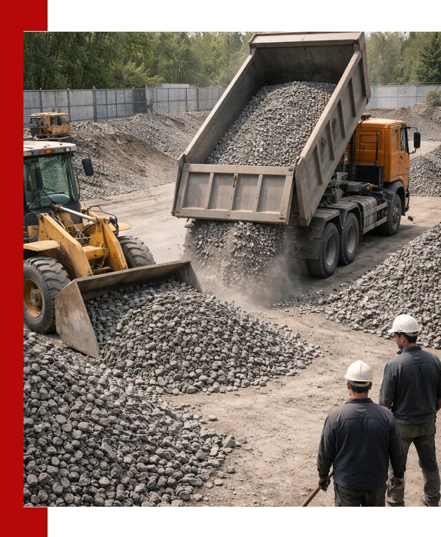 Шлаковый щебень фракция 20-40 доставка и продажа в Осинниках