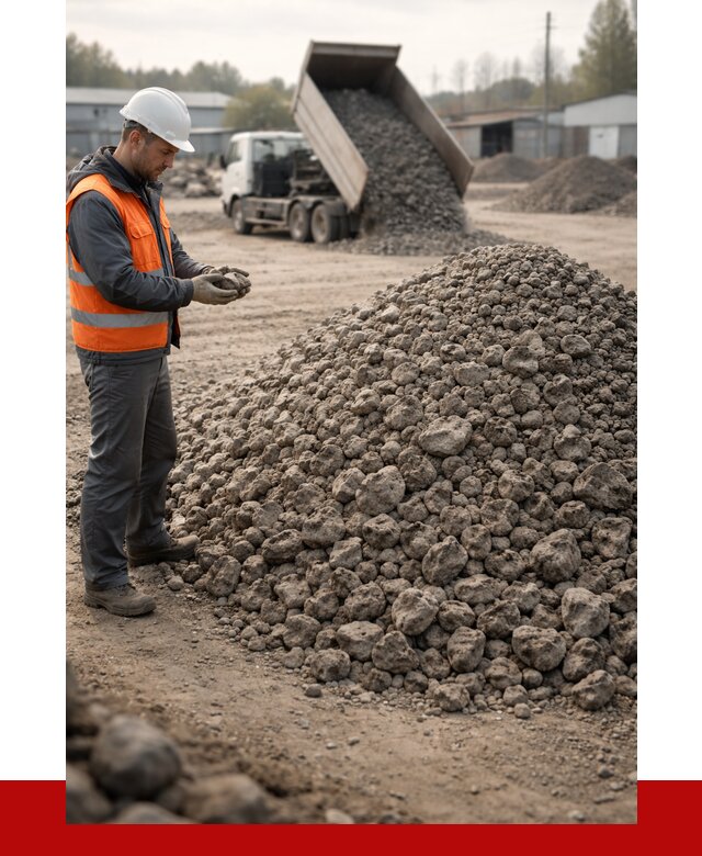 Шлаковый щебень фракция 40-70 в Осинниках от 1230 р. | ПРОНЕРУДСнн