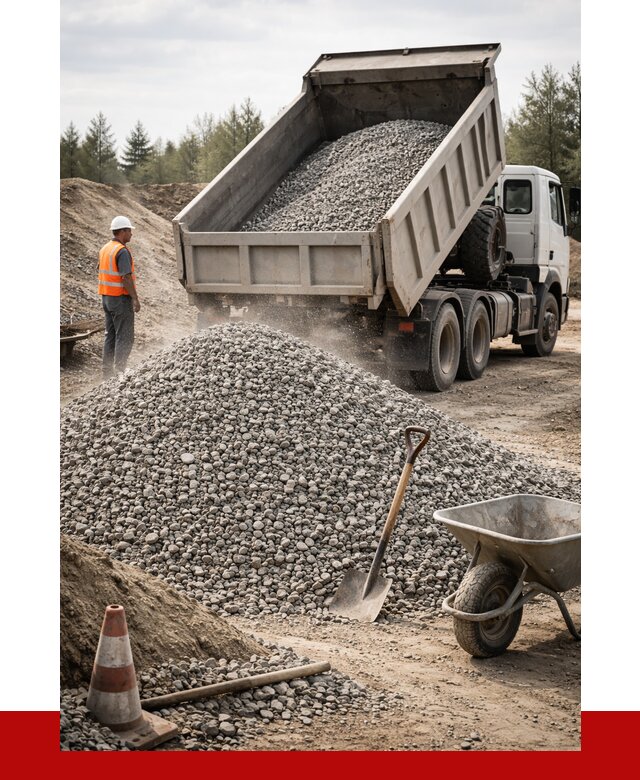 Купить вторичный щебень в Осинниках от 1538 р. - ПРОНЕРУДСнн