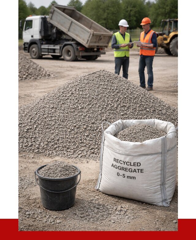 Вторичный щебень фракция 0-5 в Осинниках от 1640 р. ПРОНЕРУДСнн