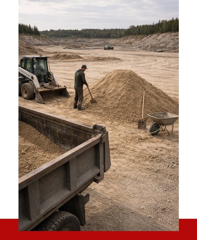 Карьерный песок среднезернистый в Осинниках, от 2255 р. ПРОНЕРУДСнн