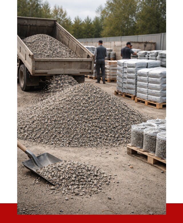 Гравий фракция 5-20 в Осинниках купить от 2358 р. ПРОНЕРУДСнн
