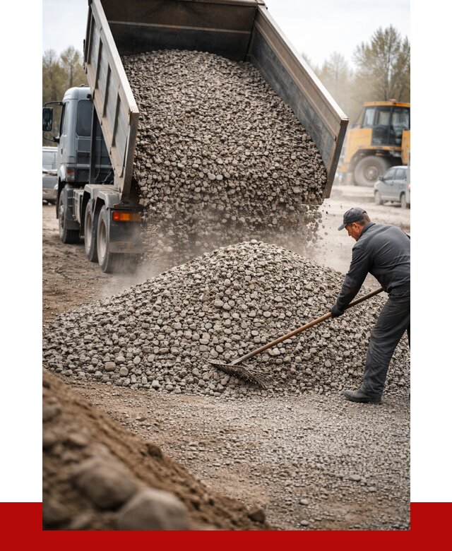 Гравий фракция 20-40 в Осинниках от 2563 р. доставка | ПРОНЕРУДСнн