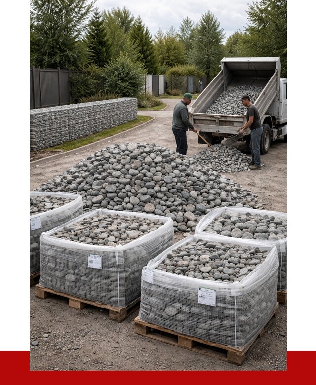 Камень для габионов в Осинниках от 4305 р. за куб | ПРОНЕРУДСнн