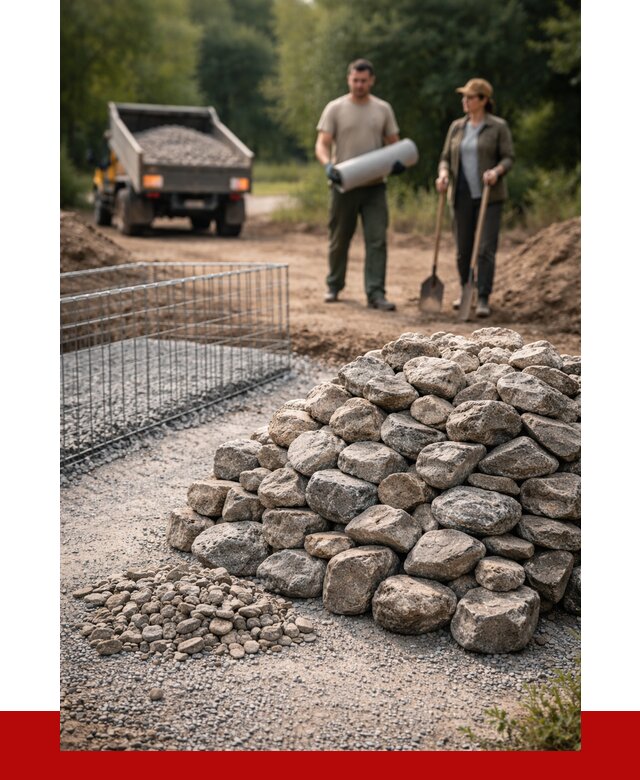 Камень для габионов фракция 100-200 в Осинниках от 4920 р. | ПРОНЕРУДСнн