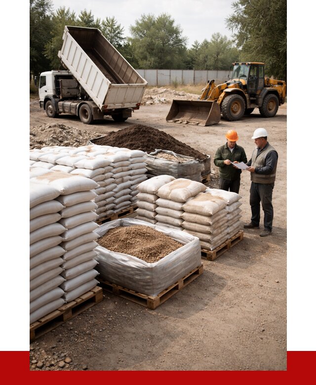 Купить ПГС с доставкой в Осинниках от 4613 р. за куб | ПРОНЕРУДСнн