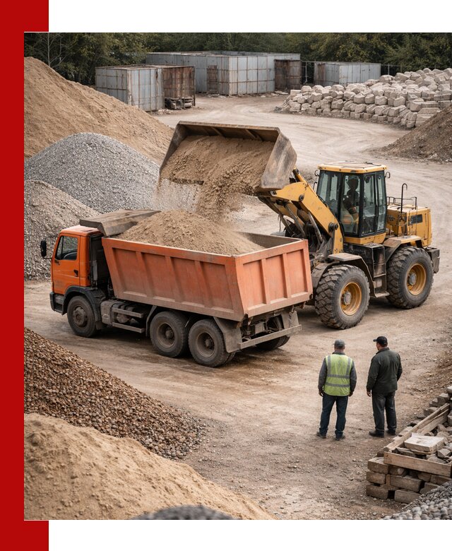 Доставка сыпучих смесей и смесей для стройки в Осинниках