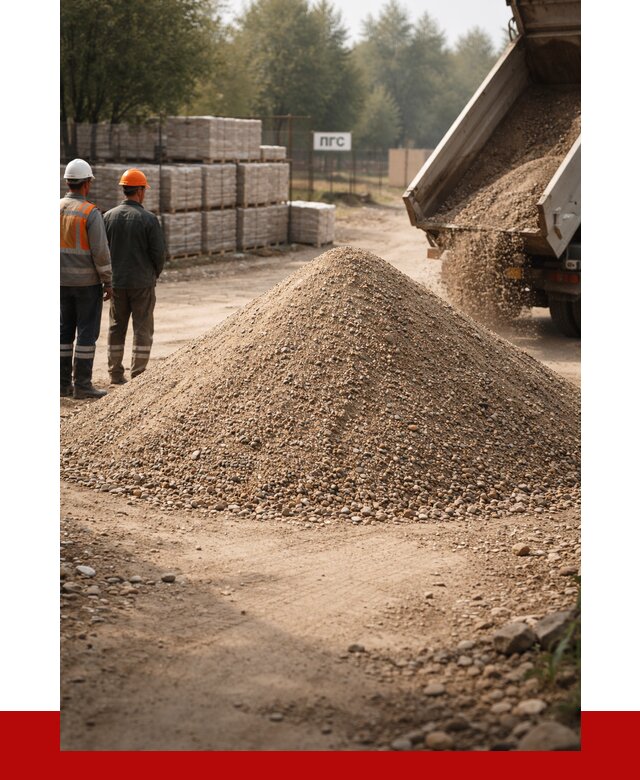 ПГС С1 с доставкой в Осинниках от 2870 р. за куб | ПРОНЕРУДСнн
