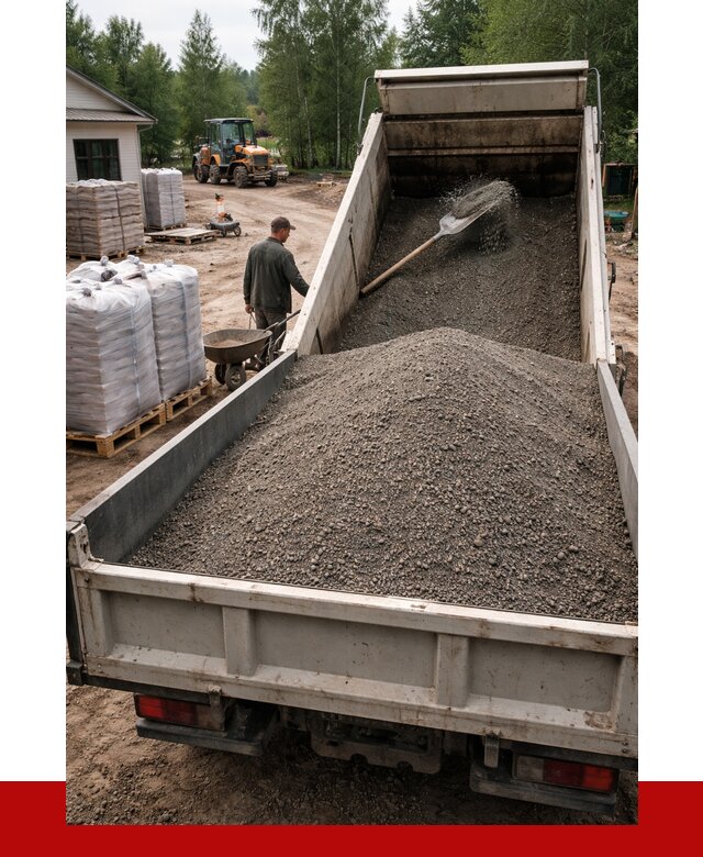 ЩПС с доставкой в Осинниках от 2153 р. за куб | ПРОНЕРУДСнн