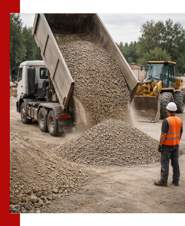 Доставка щпс в Осинниках — щебеночно-песчаная смесь под заборы и дорожки