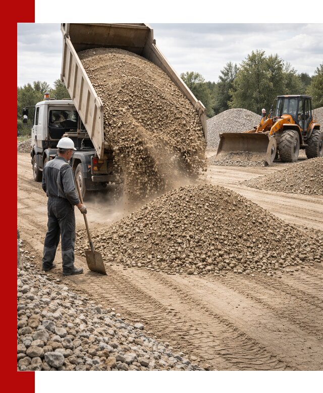 Доставка щпс С3 в Осинниках самосвалами и бортовыми грузовиками