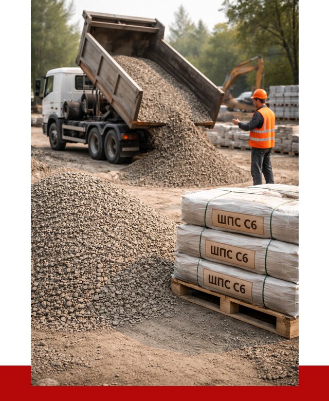 ЩПС С6 в Осинниках с доставкой от 2255 р. за куб | ПРОНЕРУДСнн