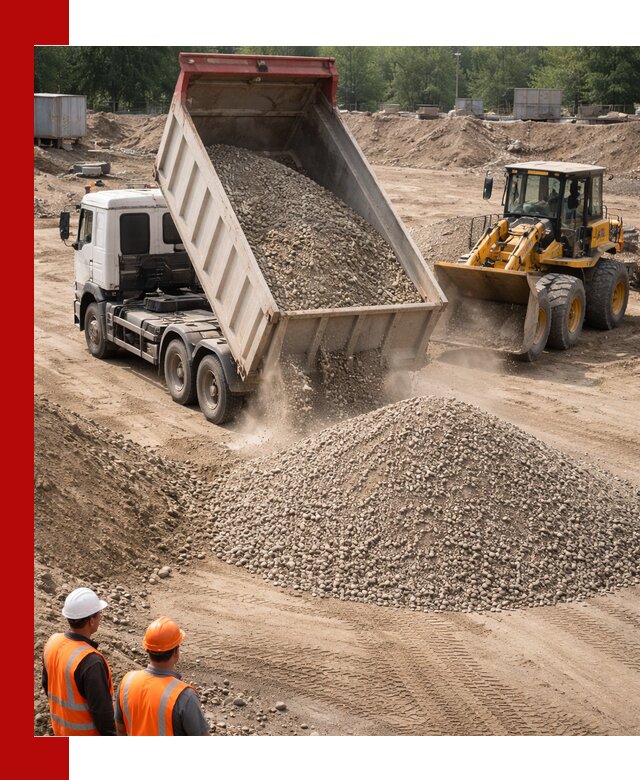Щебень с песком (ЩГПС С2) с доставкой в Осинниках