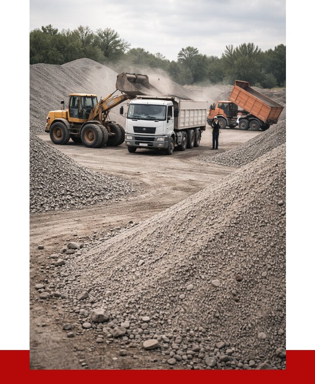 Отсев и крошка с доставкой в Осинниках от 2460 р. | ПРОНЕРУДСнн