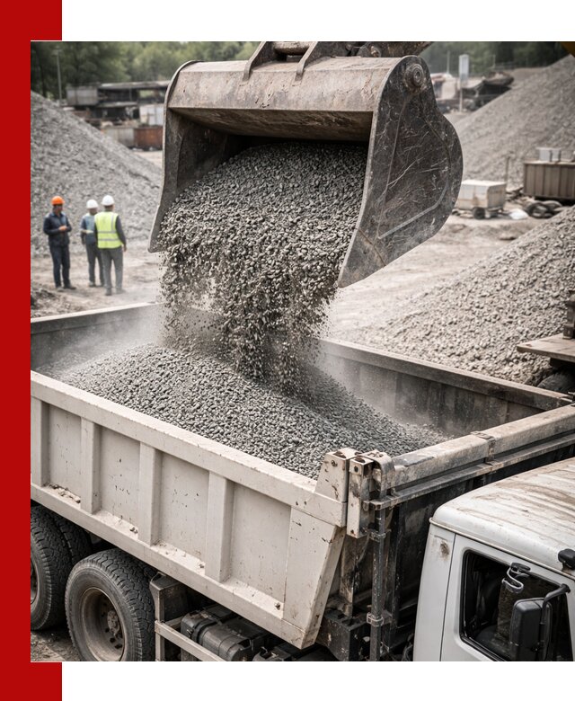 Отсев и крошка для строительства и дорожных работ в Осинниках