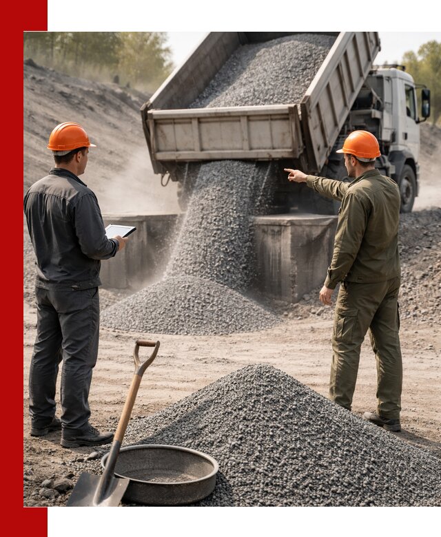Гранитная крошка фракция 2-5 доставка в Осинниках