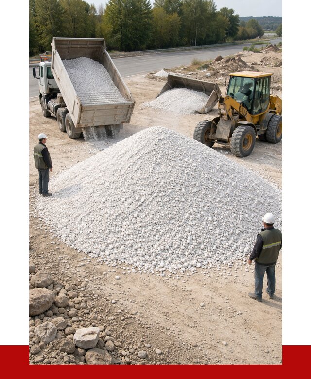 Белая мраморная крошка в Осинниках от 4305 р. с доставкой | ПРОНЕРУДСнн