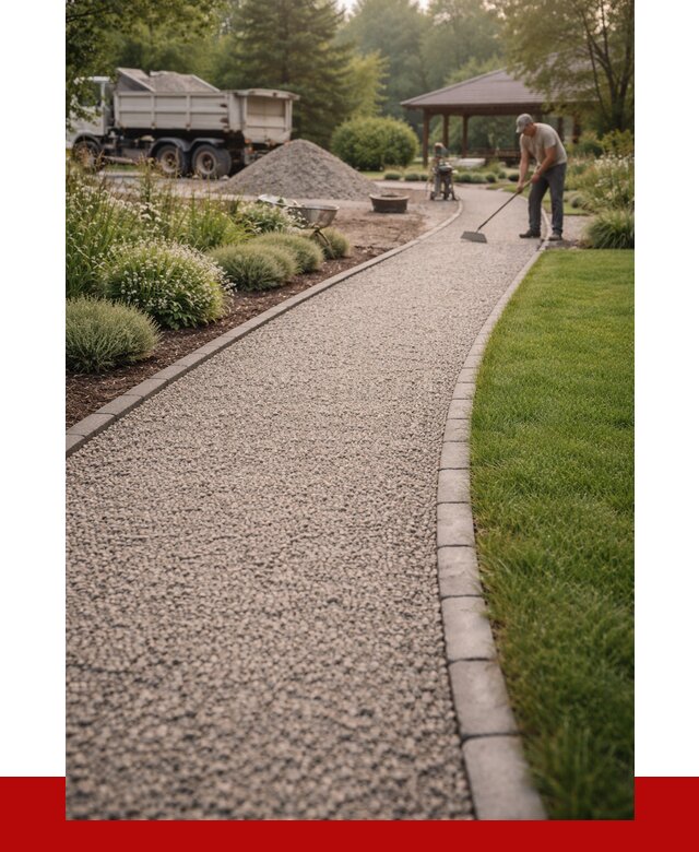 Каменная крошка для дорожек в Осинниках от 3280 р. | ПРОНЕРУДСнн