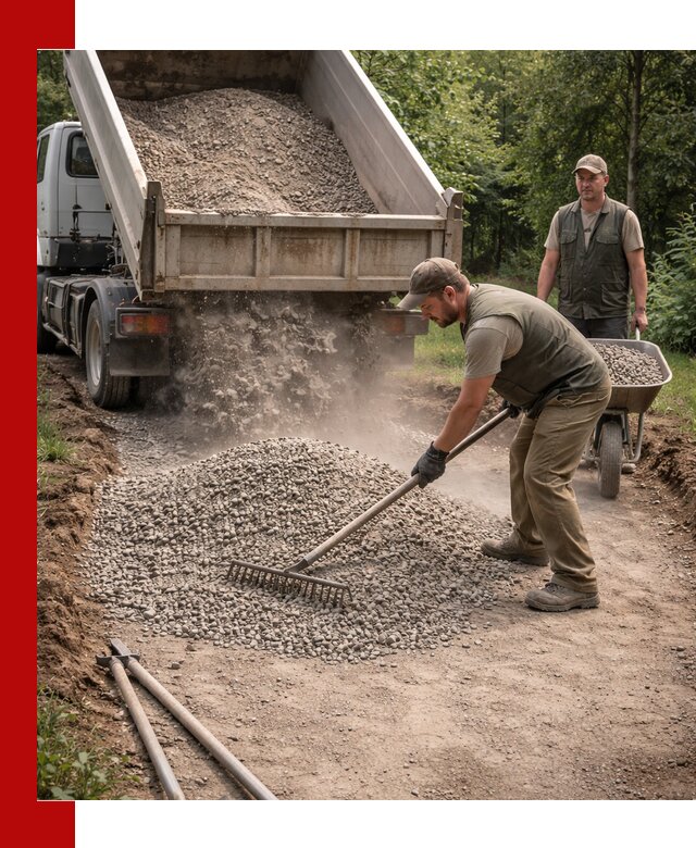 Каменная крошка для дорожек с доставкой в Осинниках