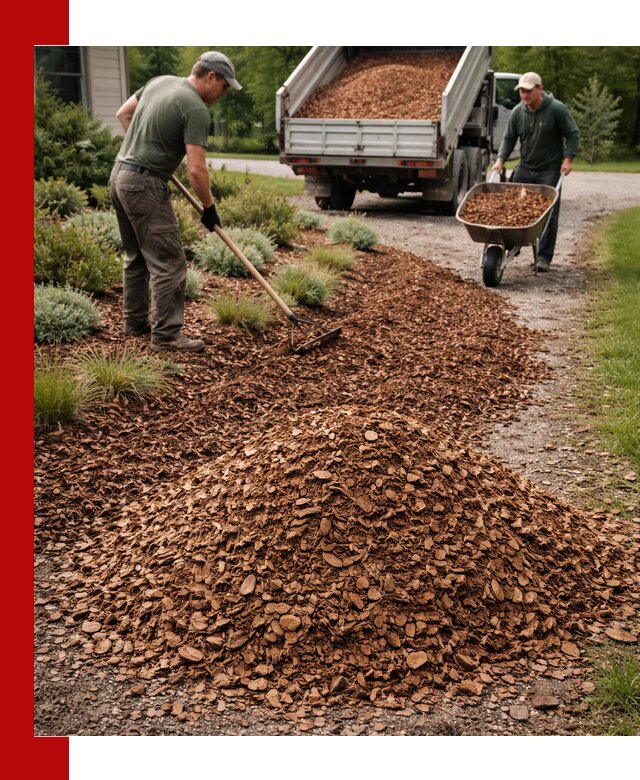 Крошка для мульчирования с доставкой в Осинниках