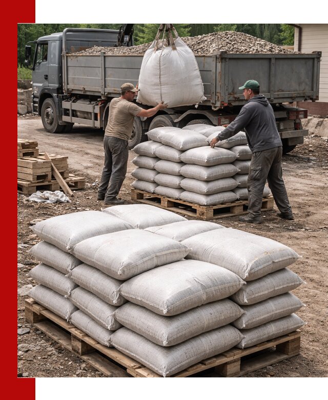 Керамзит в мешках с доставкой в Осинниках от компании-поставщика