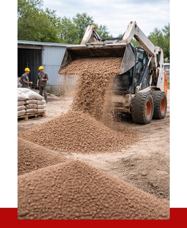 Керамзитовый песок в Осинниках с доставкой от 4613 р. | ПРОНЕРУДСнн