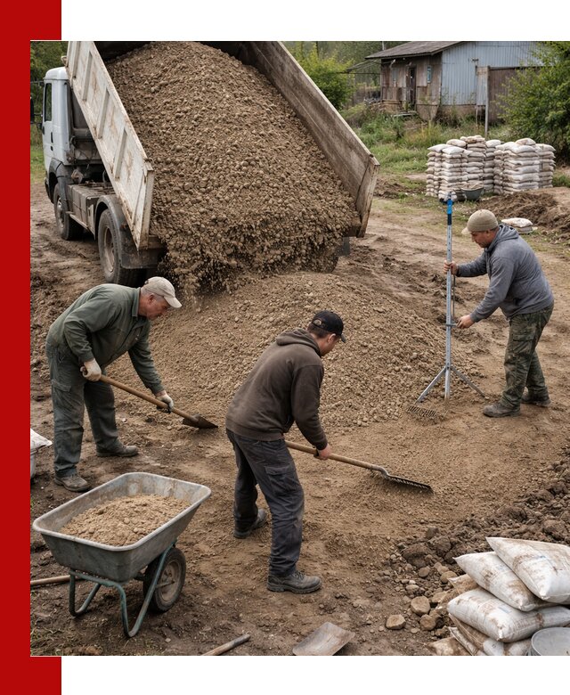 Керамзитовый песок с доставкой в Осинниках оптом и в розницу