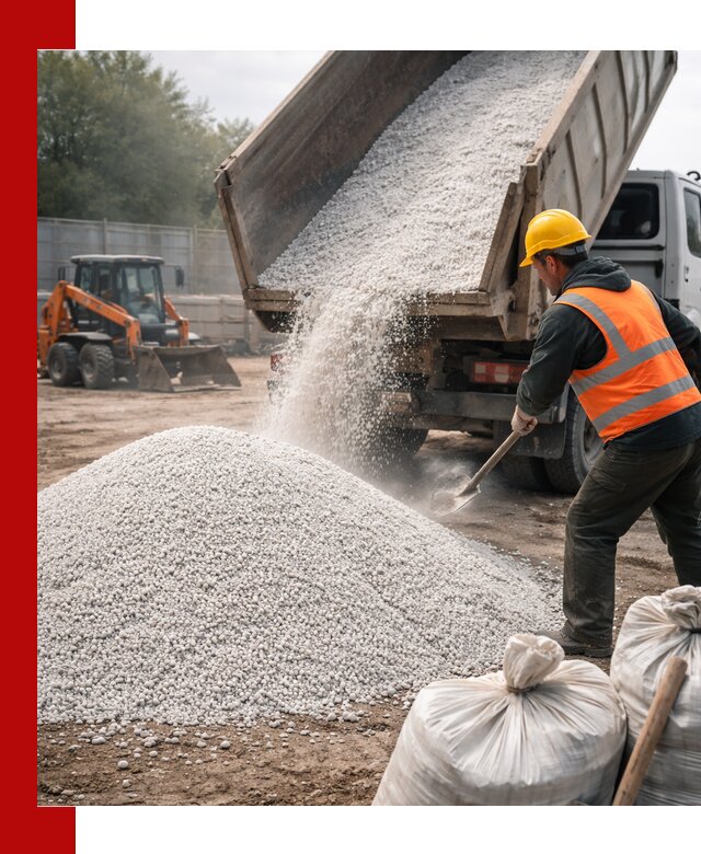 Доставка перлита вспученного в Осинниках оптом и в розницу