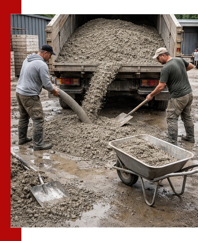 Цементно-песчаная смесь М150 доставка в Осинниках