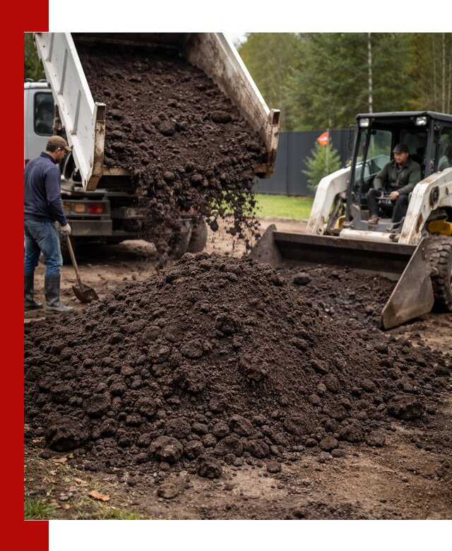 Плодородный грунт с доставкой в Осинниках для садов и огородов