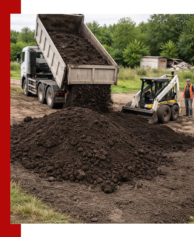 Поставка плодородной земли с доставкой самосвалом в Осинниках