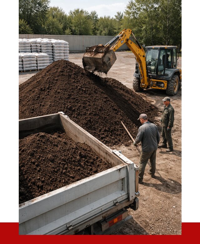 Растительный грунт с доставкой в Осинниках от 3280 р. | ПРОНЕРУДСнн