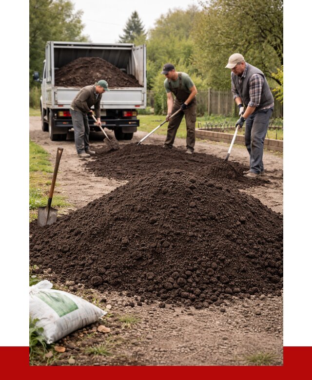 Купить землю для огорода в Осинниках от 3280 р./куб | ПРОНЕРУДСнн