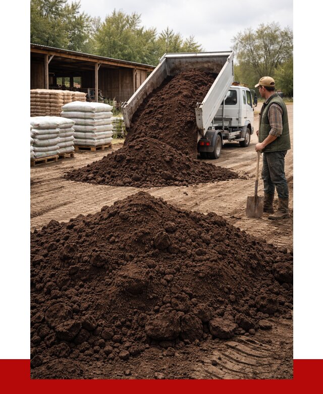 Купить торф с доставкой в Осинниках от 4305 р. за куб | ПРОНЕРУДСнн
