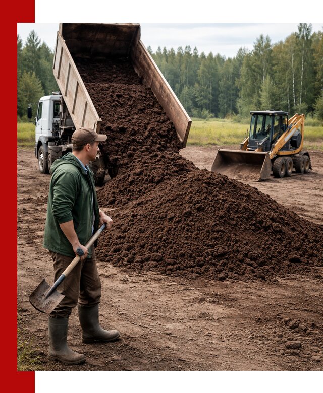 Купить верховой торф с доставкой в Осинниках для садоводства и растений